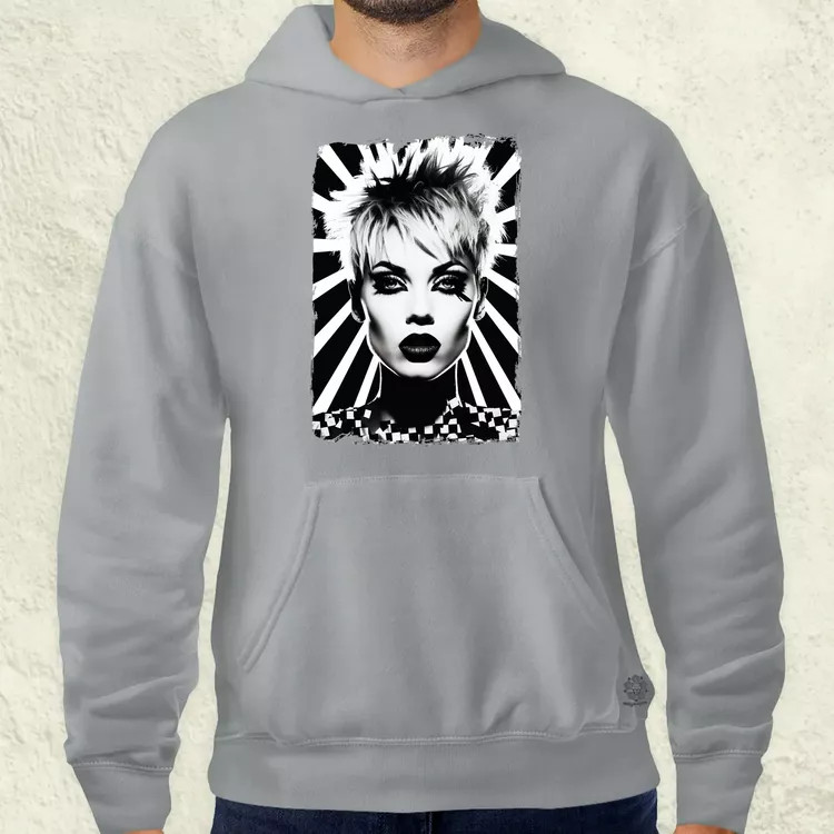 Pop art punk portré v1 férfi pulóver