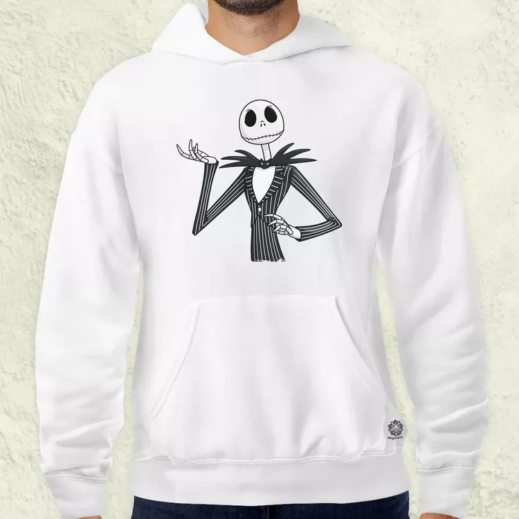 Jack Skellington fanart v1 férfi pulóver