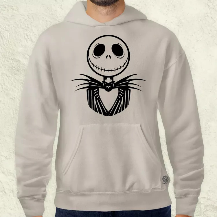 Jack Skellington fanart v2 férfi pulóver