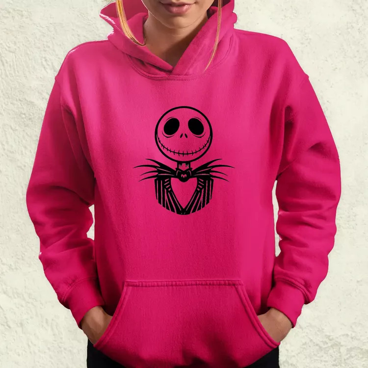 Jack Skellington fanart v2 női pulóver
