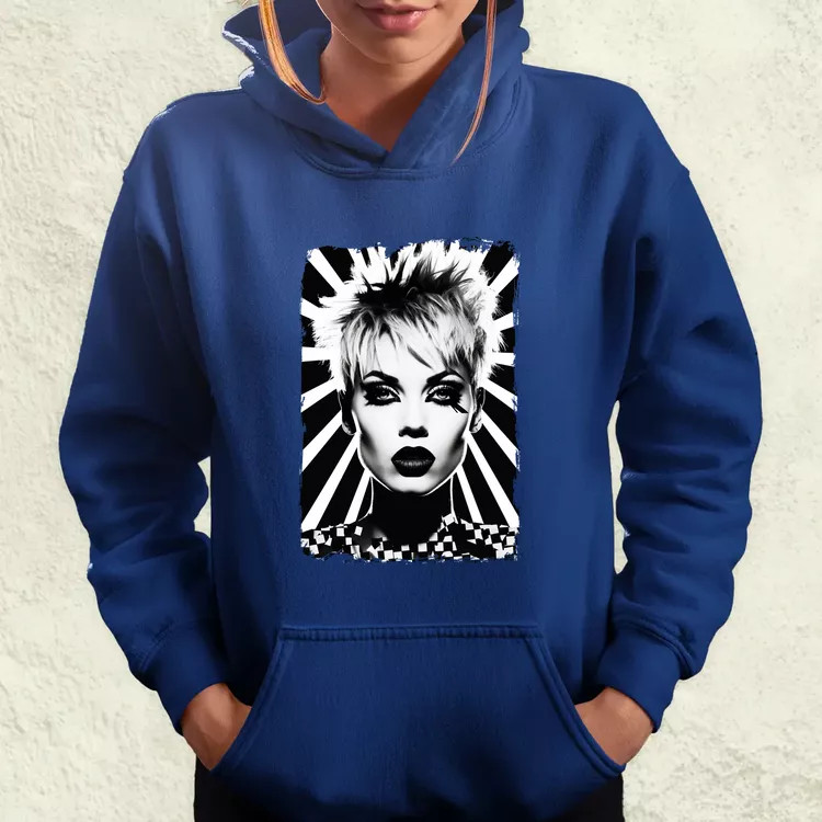 Pop art punk portré v1 női pulóver