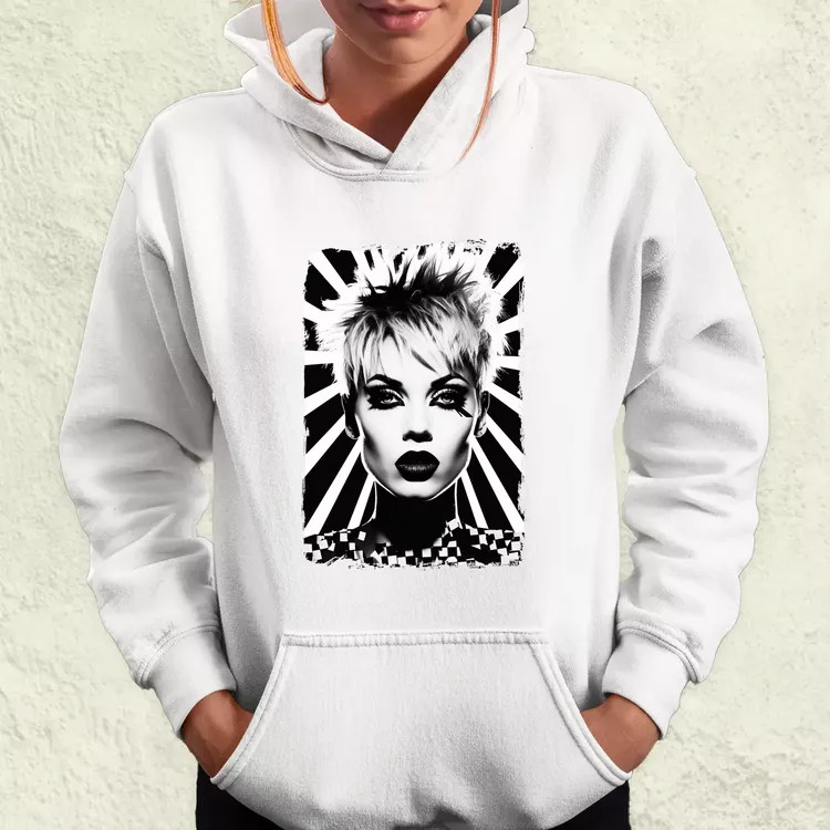 Pop art punk portré v1 női pulóver