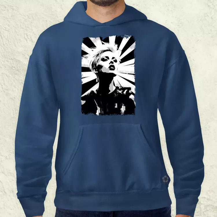 Pop art punk portré v2 férfi pulóver