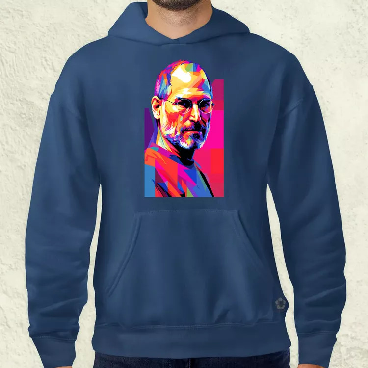 Pop art Steve Jobs v2 férfi pulóver