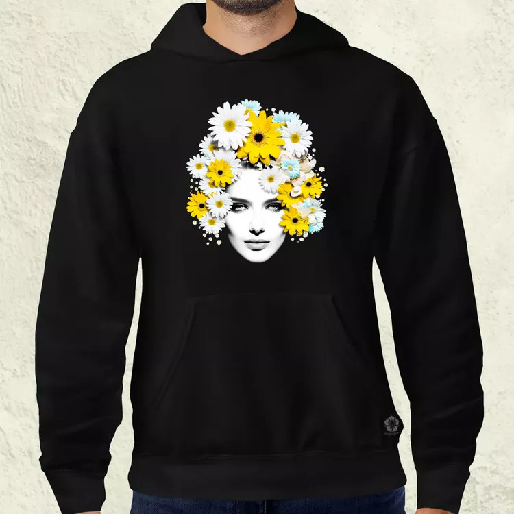 Pop art százszorszép férfi pulóver