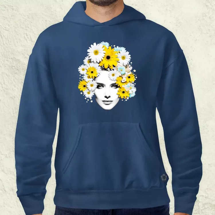Pop art százszorszép férfi pulóver