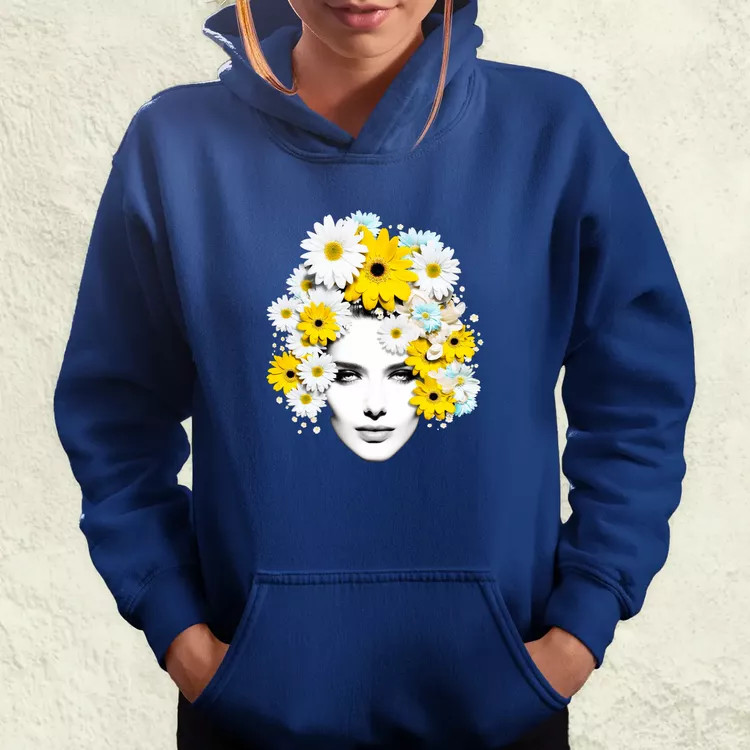 Pop art százszorszép női pulóver