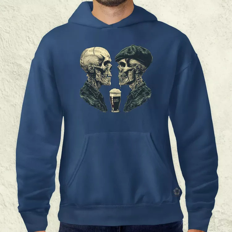 Punk koponyák v3 férfi pulóver