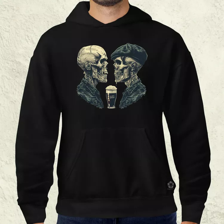 Punk koponyák v3 férfi pulóver