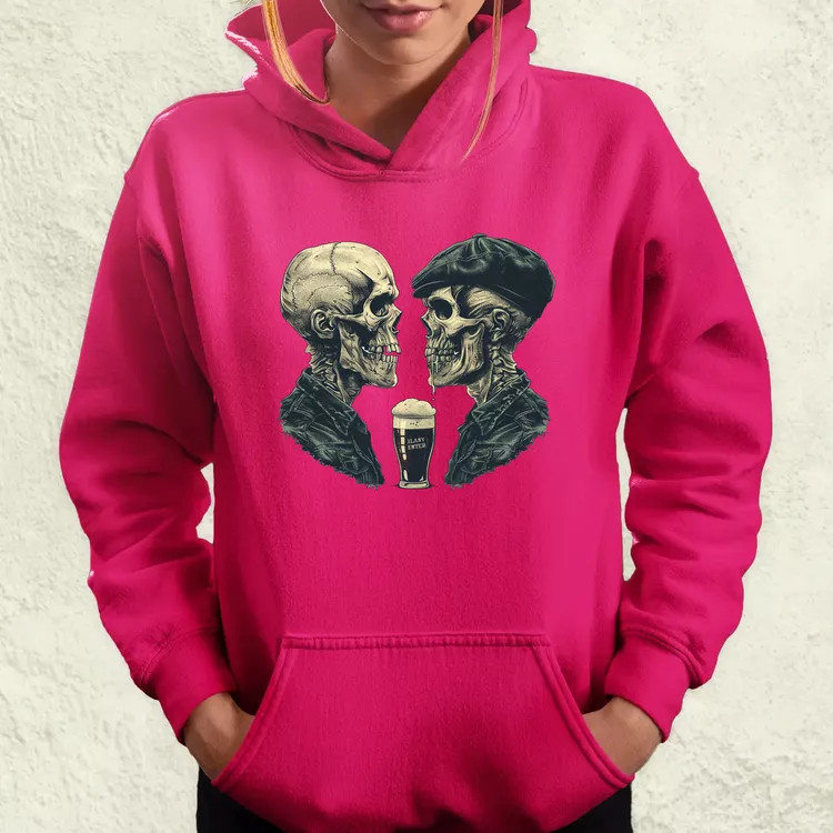 Punk koponyák v3 női pulóver