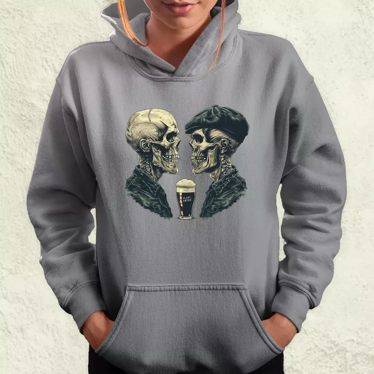 Punk koponyák v3 női pulóver