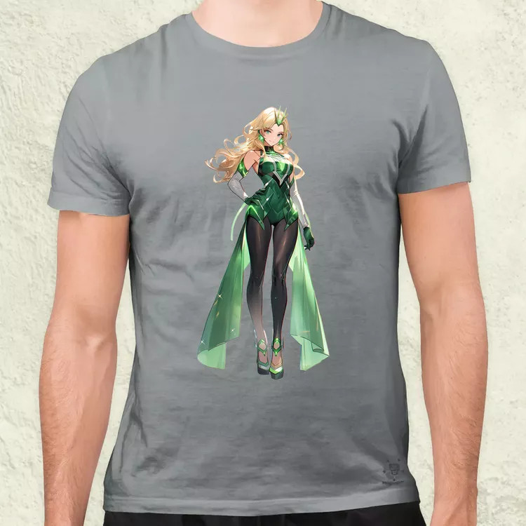 Anime Loki fantázia v1 férfi póló