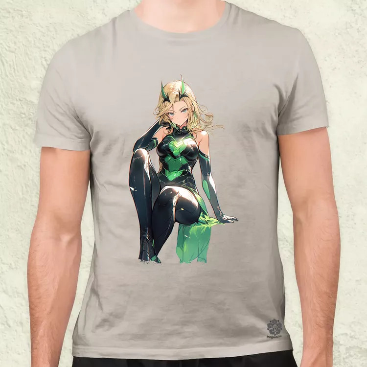 Anime Loki fantázia v3 férfi póló