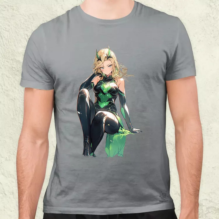 Anime Loki fantázia v3 férfi póló