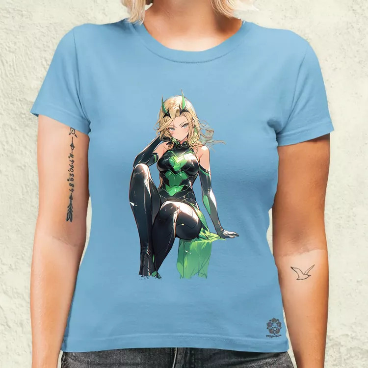 Anime Loki fantázia v3 női póló
