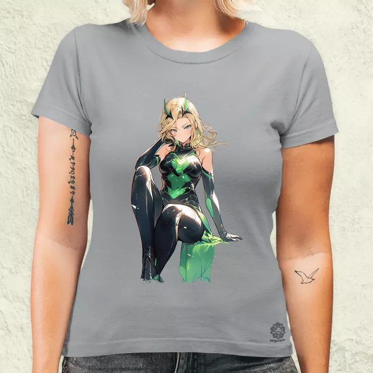 Anime Loki fantázia v3 női póló