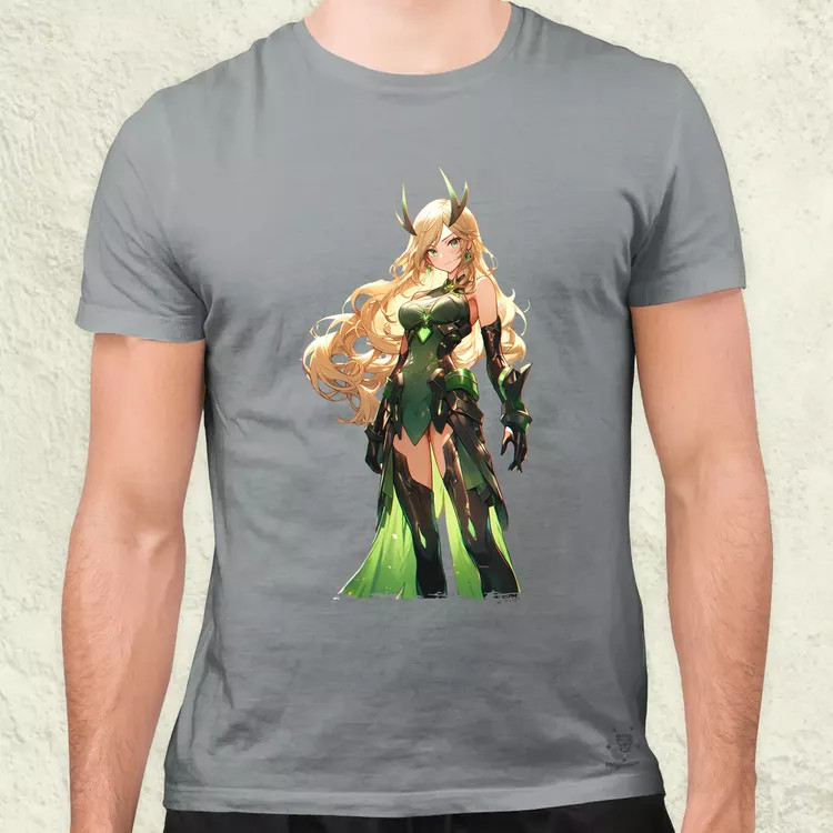 Anime Loki fantázia v4 férfi póló