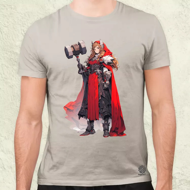 Anime Thor fantázia v1 férfi póló