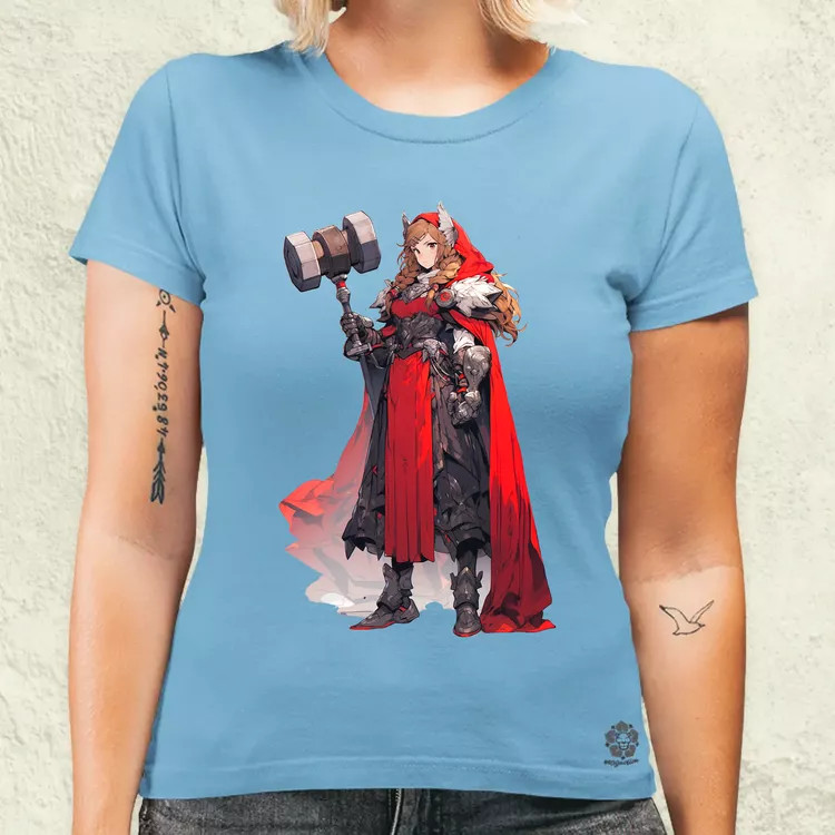 Anime Thor fantázia v1 női póló