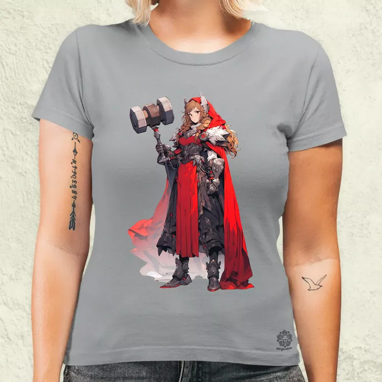 Anime Thor fantázia v1 női póló