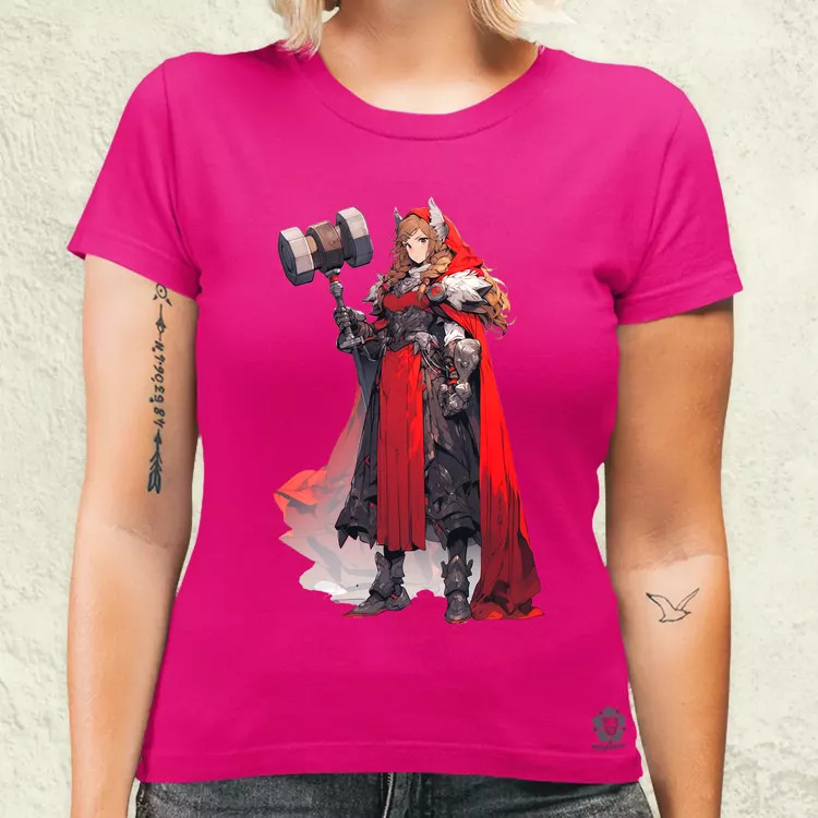 Anime Thor fantázia v1 női póló