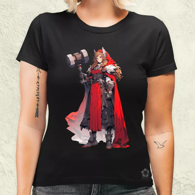 Anime Thor fantázia v1 női póló