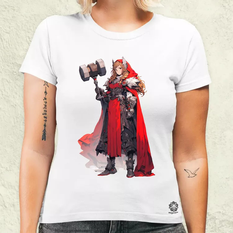 Anime Thor fantázia v1 női póló