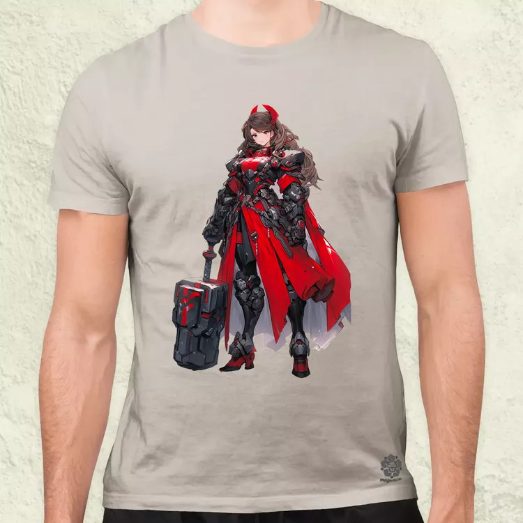 Anime Thor fantázia v2 férfi póló