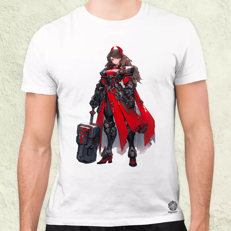Anime Thor fantázia v2 férfi póló