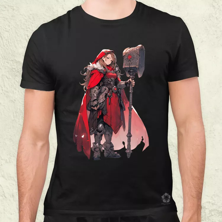 Anime Thor fantázia v3 férfi póló