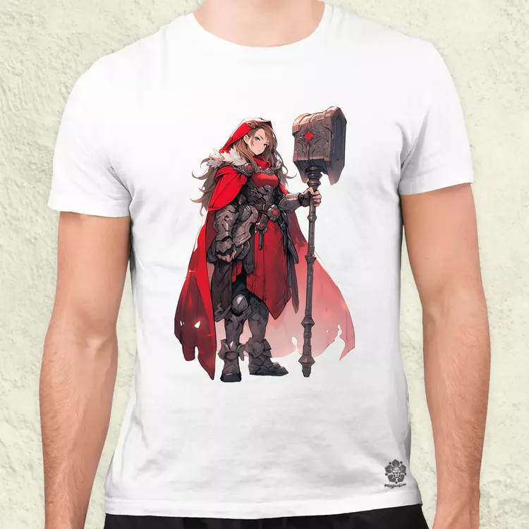 Anime Thor fantázia v3 férfi póló