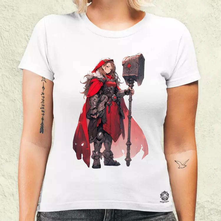 Anime Thor fantázia v3 női póló