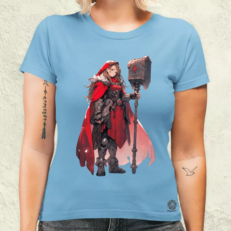 Anime Thor fantázia v3 női póló