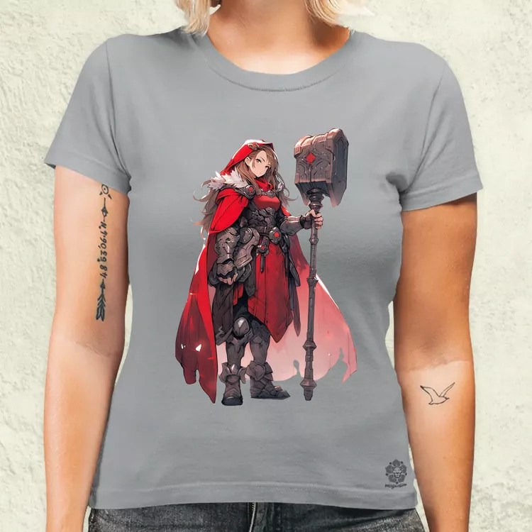Anime Thor fantázia v3 női póló