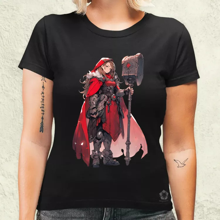 Anime Thor fantázia v3 női póló