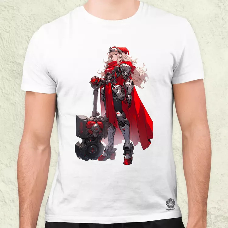 Anime Thor fantázia v4 férfi póló