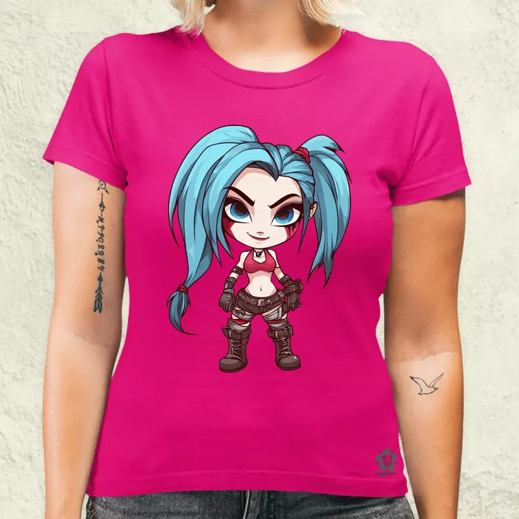 Chibi Jinx v3 női póló
