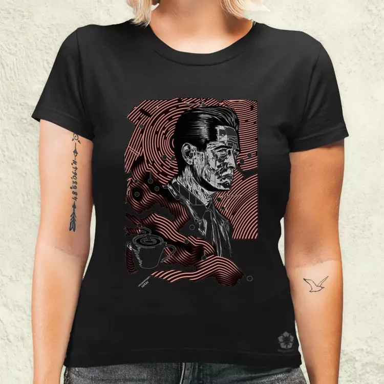 Dale Cooper v6 női póló