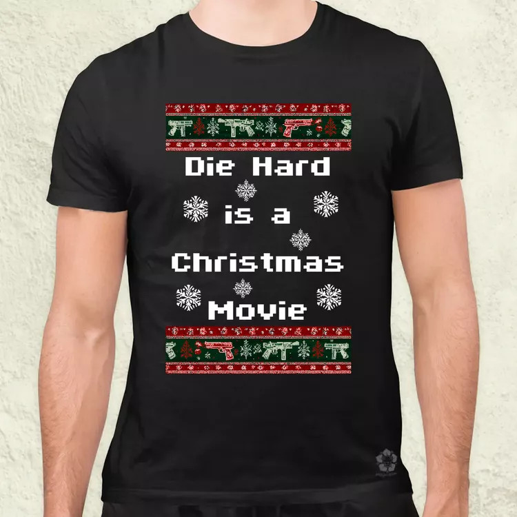 Die Hard XMAS férfi póló