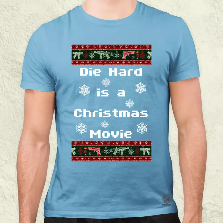 Die Hard XMAS férfi póló