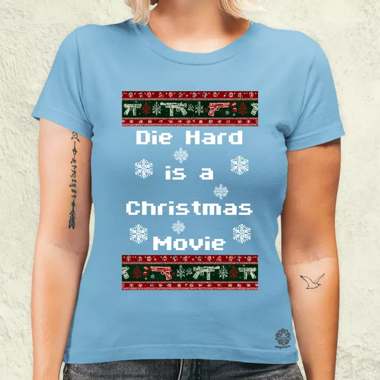 Die Hard XMAS női póló