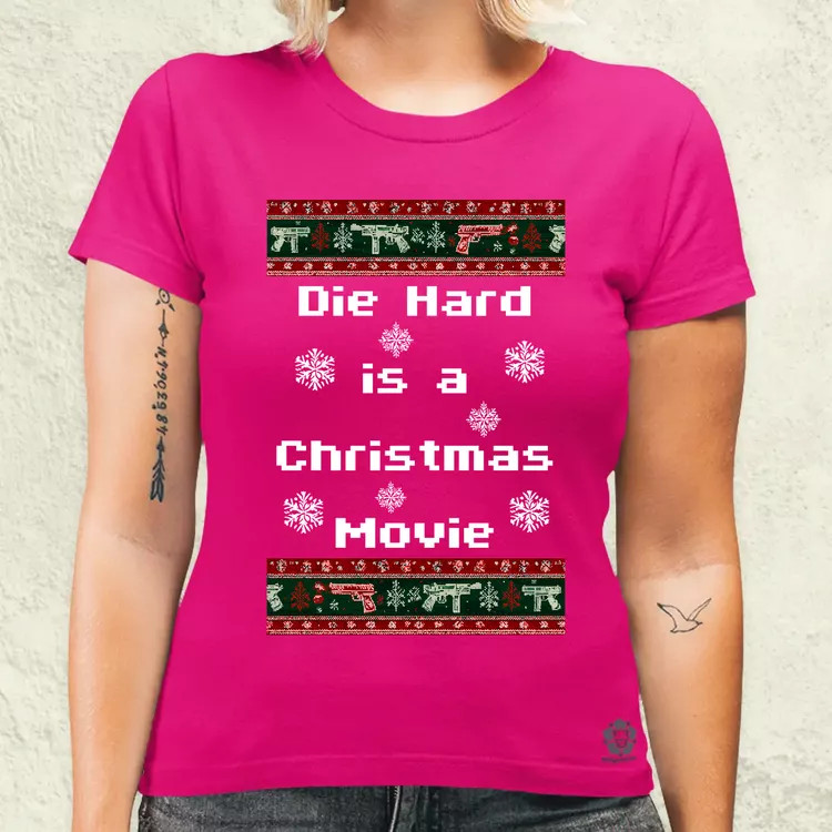 Die Hard XMAS női póló
