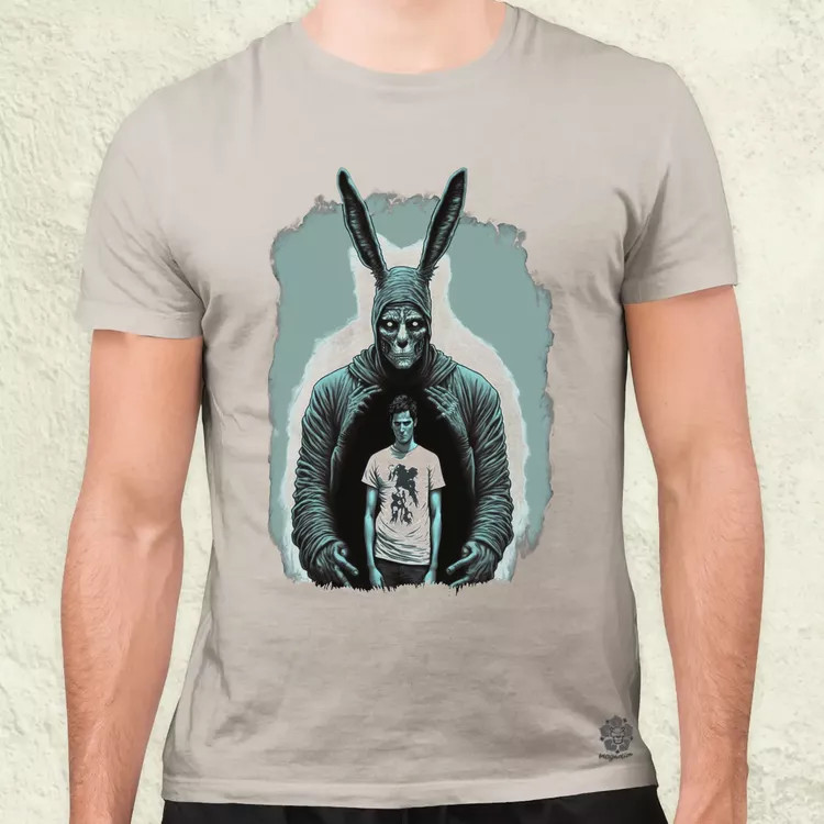 Donnie Darko és Frank v2 férfi póló