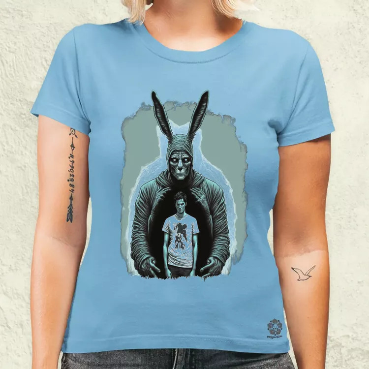 Donnie Darko és Frank v2 női póló