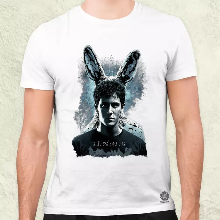 Donnie Darko és Frank v5 férfi póló