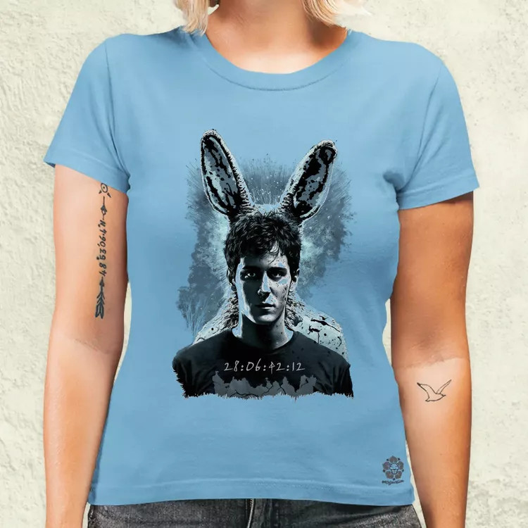 Donnie Darko és Frank v5 női póló