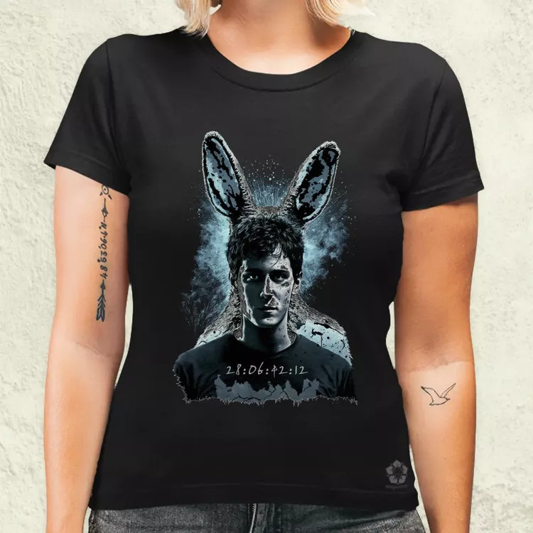 Donnie Darko és Frank v5 női póló