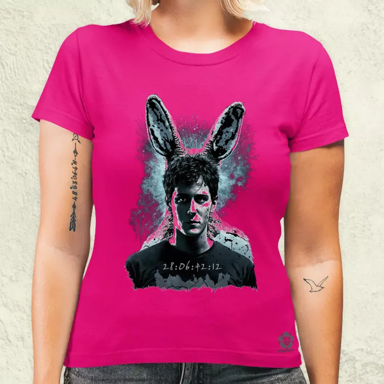 Donnie Darko és Frank v5 női póló