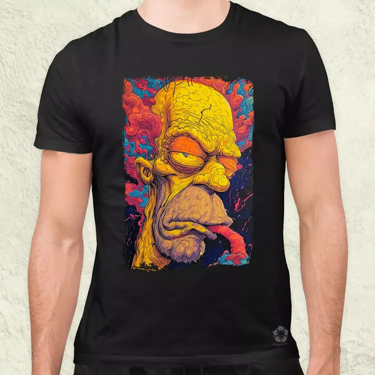 Homér fanart v1 férfi póló