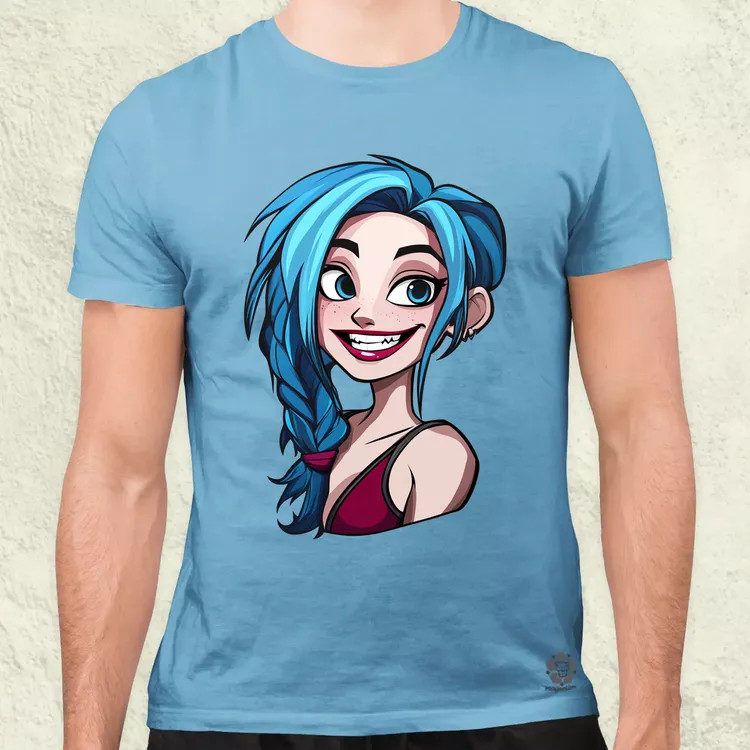 Jinx matrica v1 férfi póló